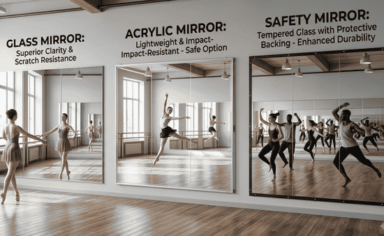 Types of Dance Mirrors